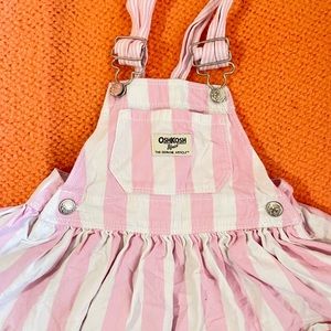 Oshkosh Striped Girl’s Coverall Dress!